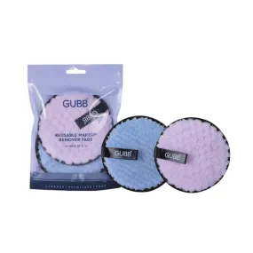 GUBB Reusable Makeup Remover Pads, Multipurpose Face Cleansing Puff (Purple & Blue)