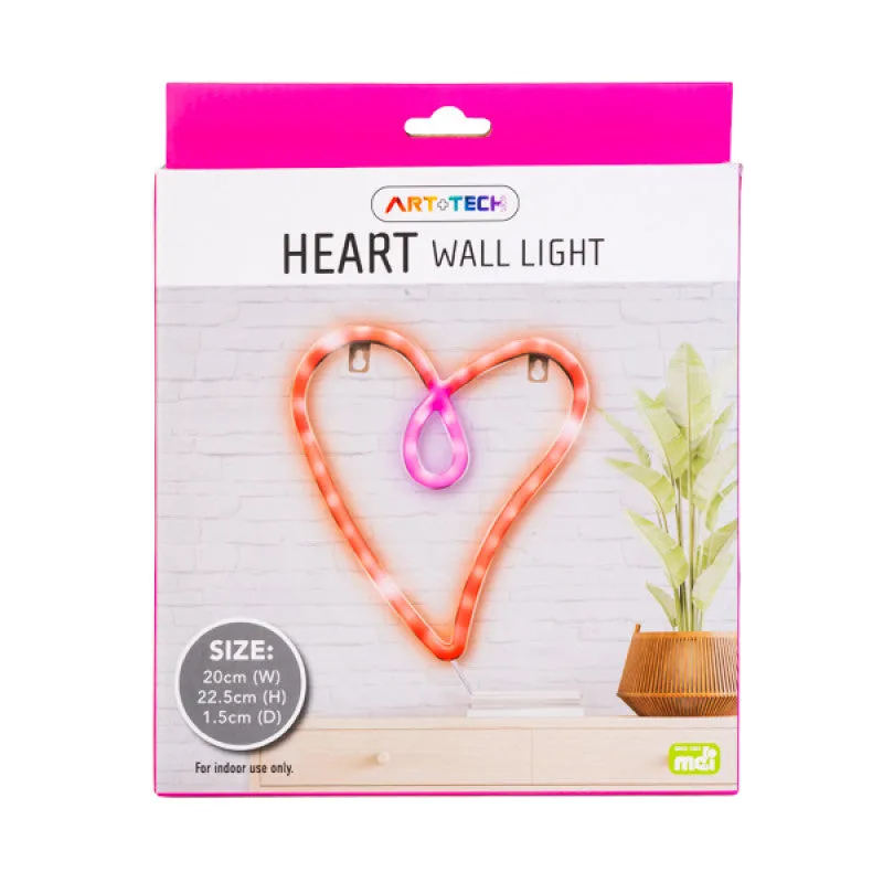 Heart LED Wall Light