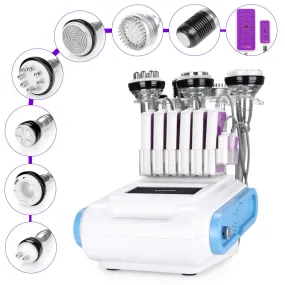 High Quality 9 In 1 Ultrasonic 40K Cavitation Vacuum Radio Frequency Photon Hot&Cold Hammer Laser Slimming
