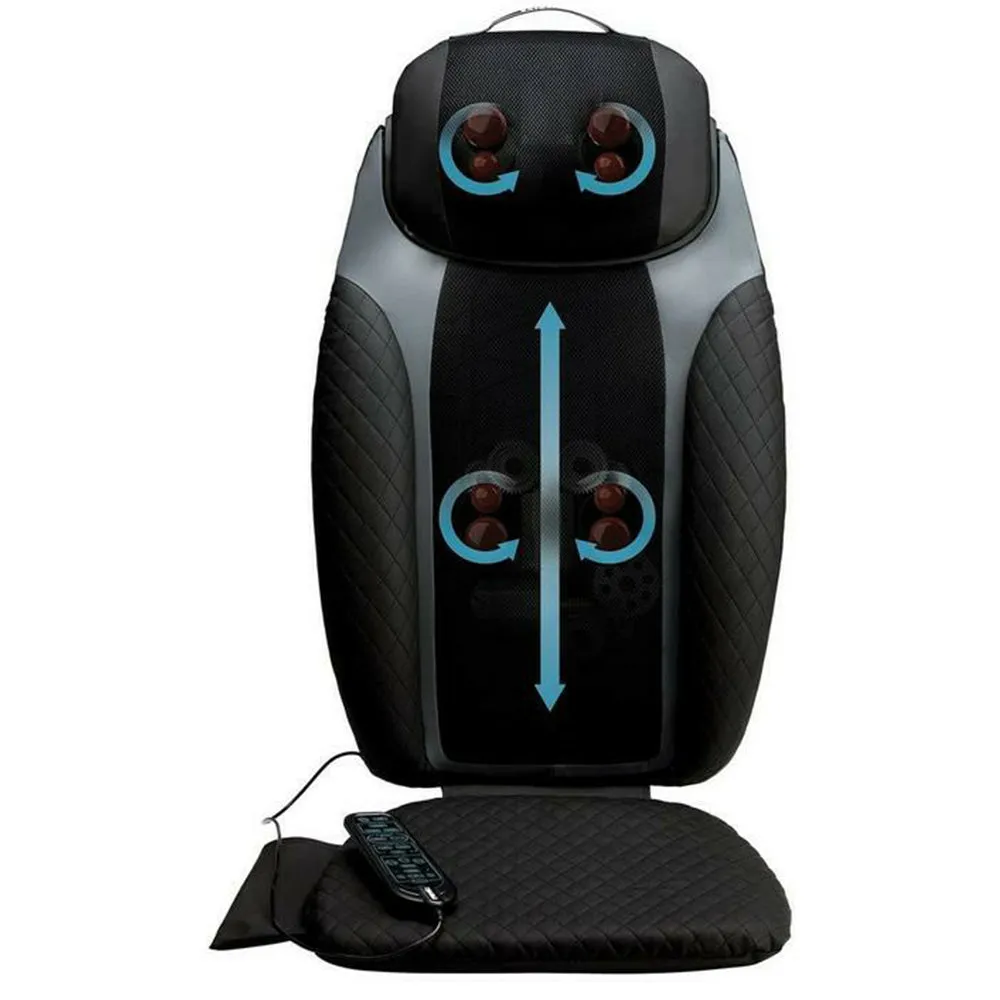 Homedics Rechargeable Shiatsu 2 in 1 Massager - Black | MCS-950HJ-GB