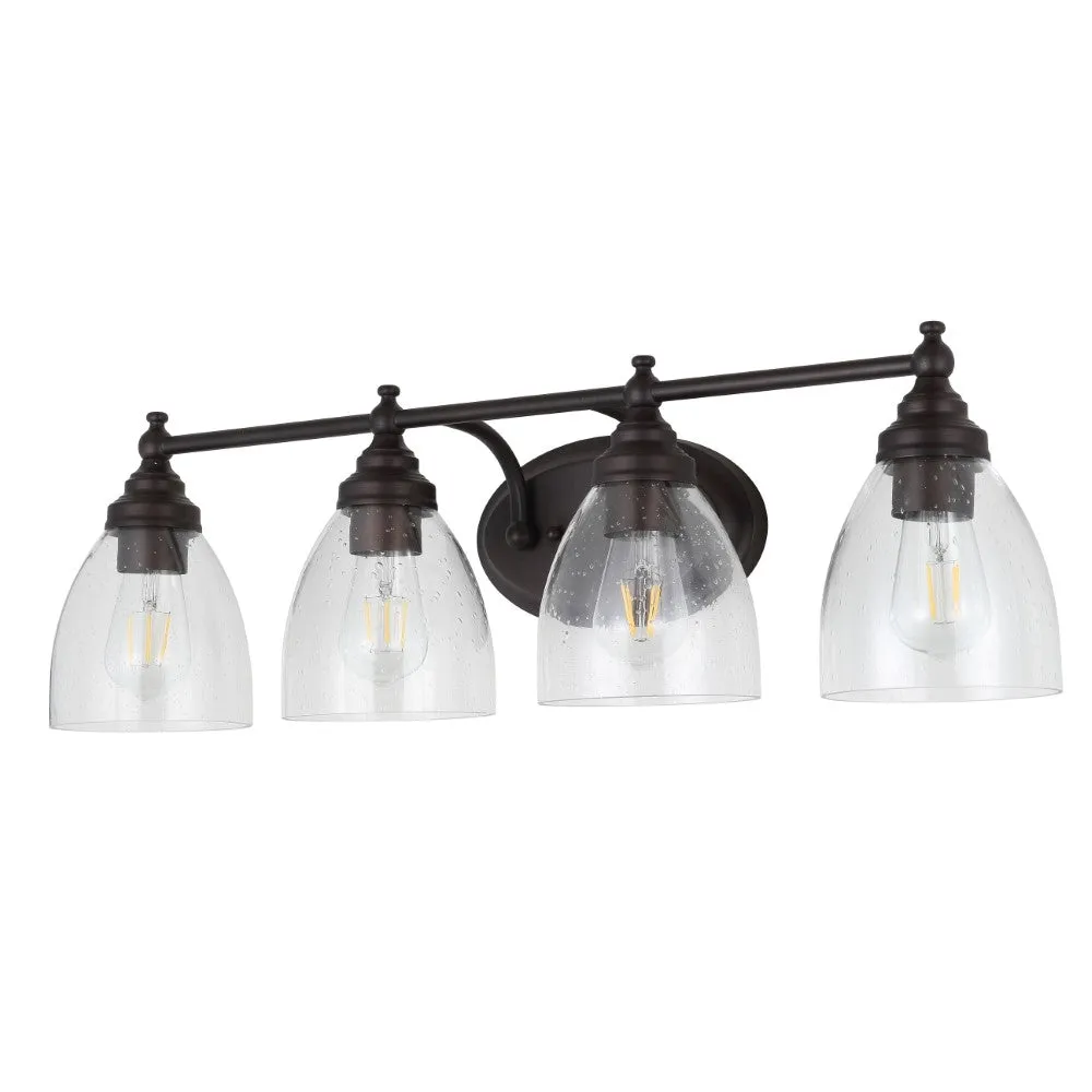 Hosta Metal/Glass LED Wall Sconce