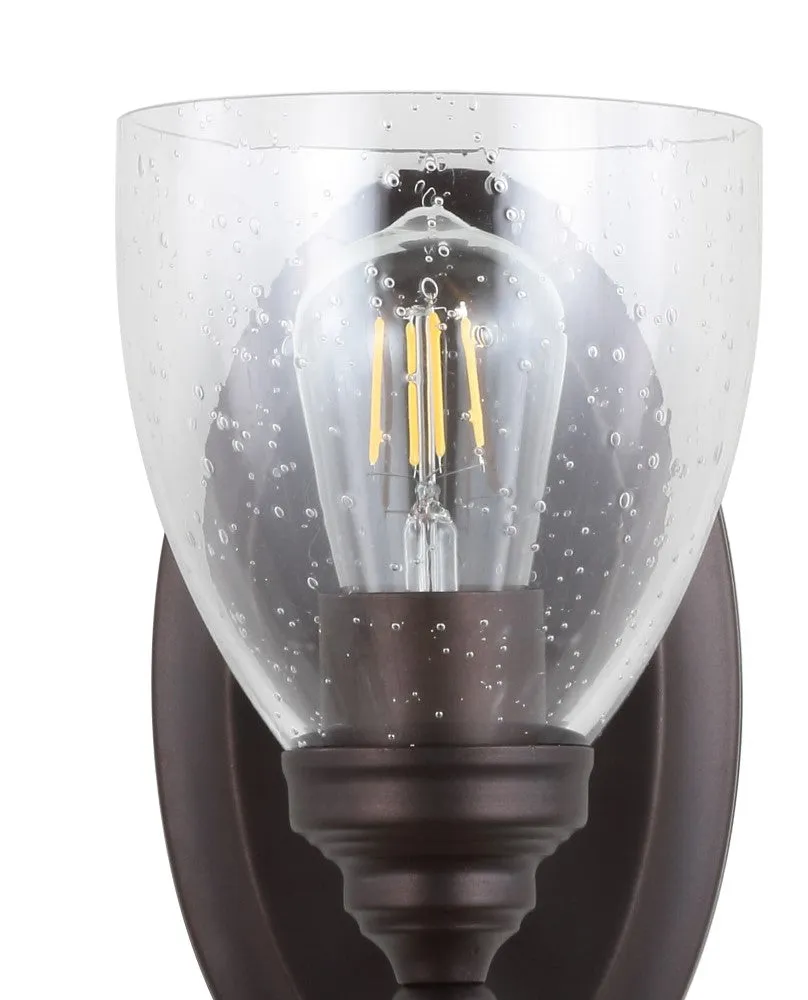 Hosta Metal/Glass LED Wall Sconce