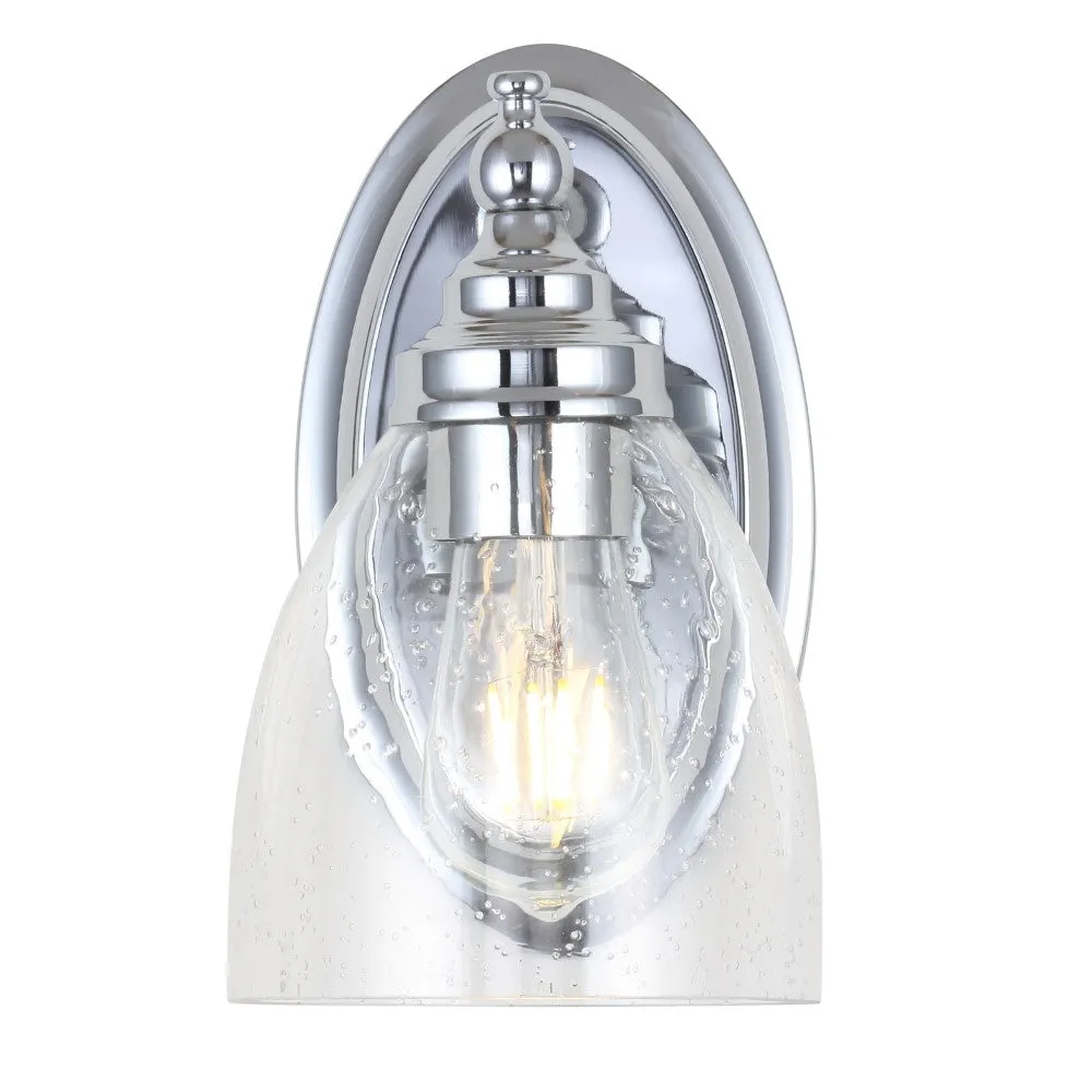 Hosta Metal/Glass LED Wall Sconce