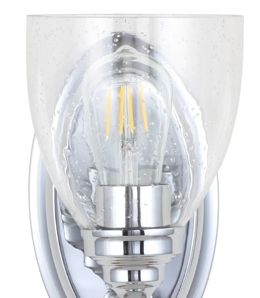 Hosta Metal/Glass LED Wall Sconce