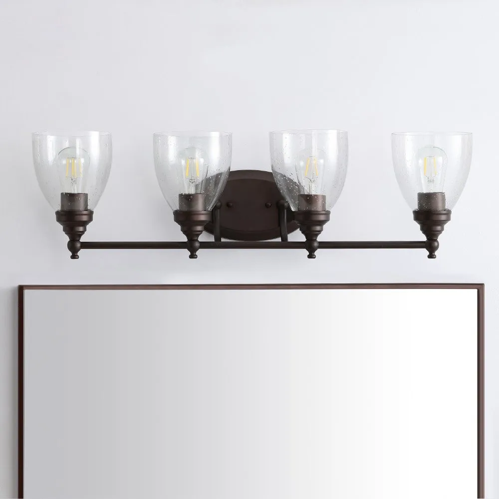 Hosta Metal/Glass LED Wall Sconce