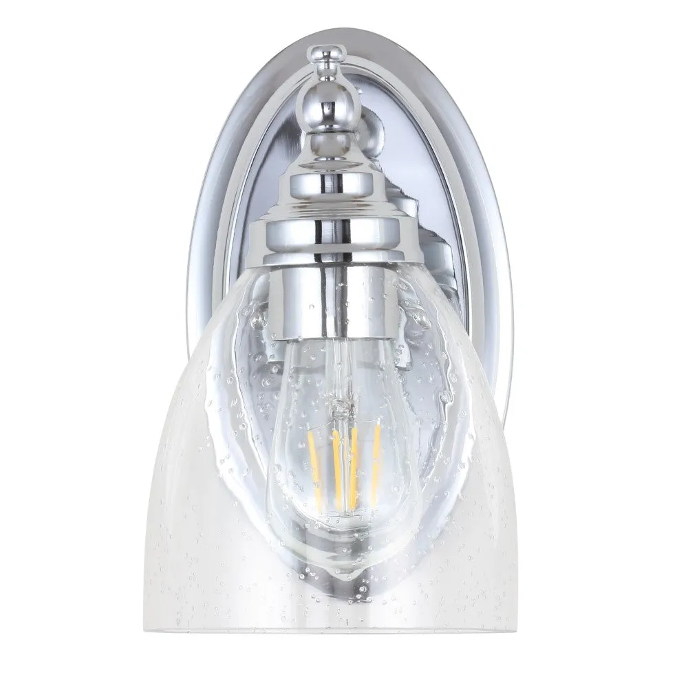 Hosta Metal/Glass LED Wall Sconce