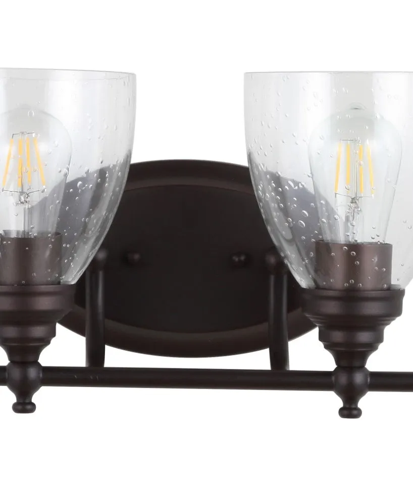 Hosta Metal/Glass LED Wall Sconce
