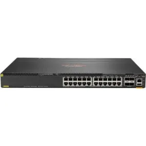 HPE 6300M 24-port 1GbE Class 4 PoE and 4-port SFP56 Switch