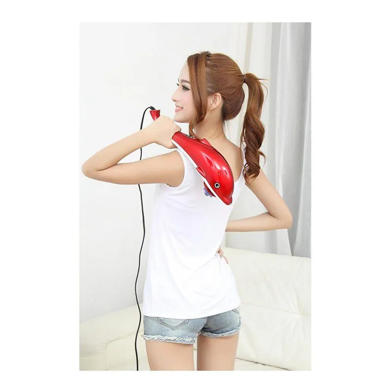 Infrared Dolphin Massager - Red