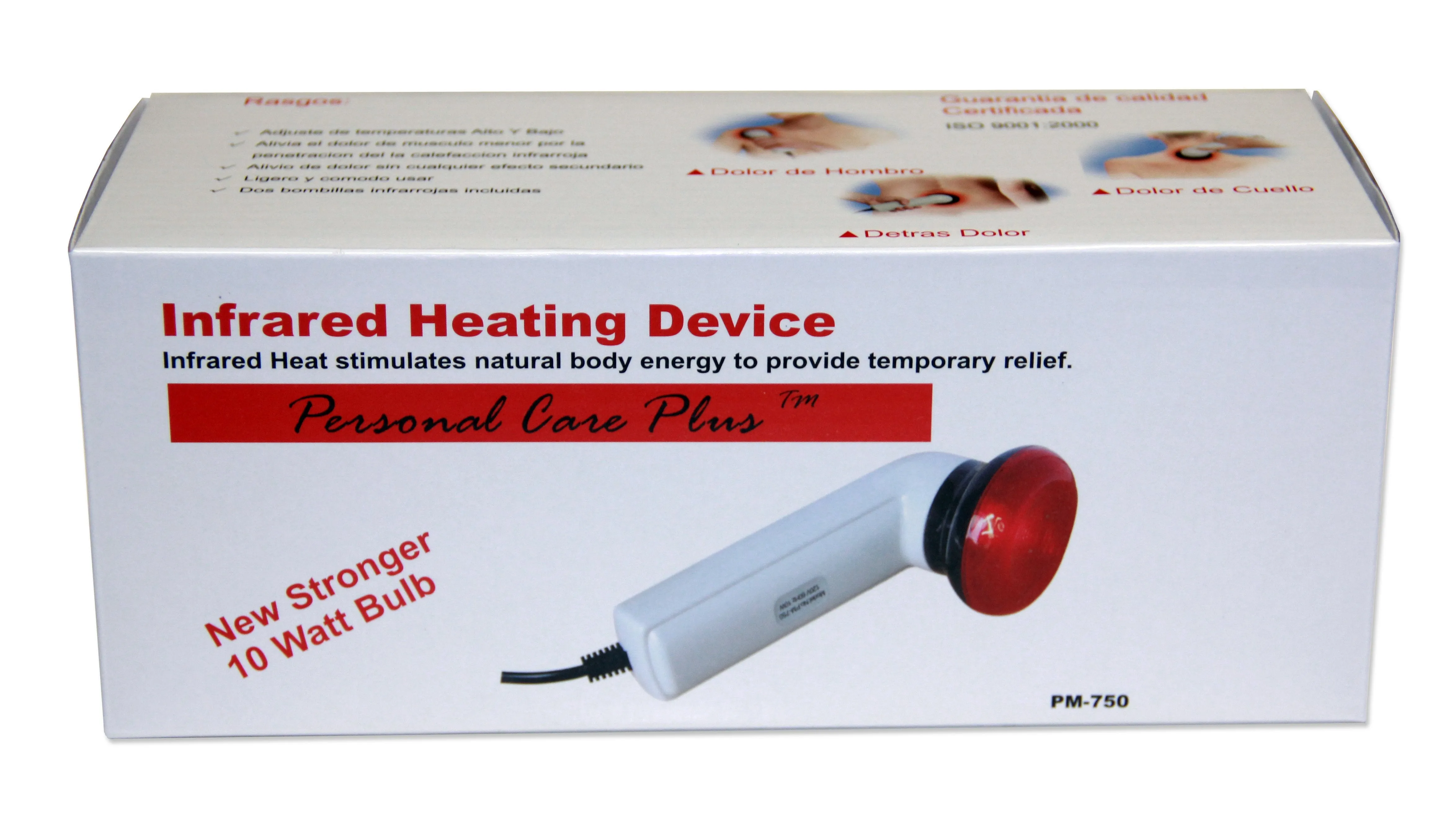 INFRARED LIGHT HEATING DEVICE W/ AUTO-SHUTOFF 10 W