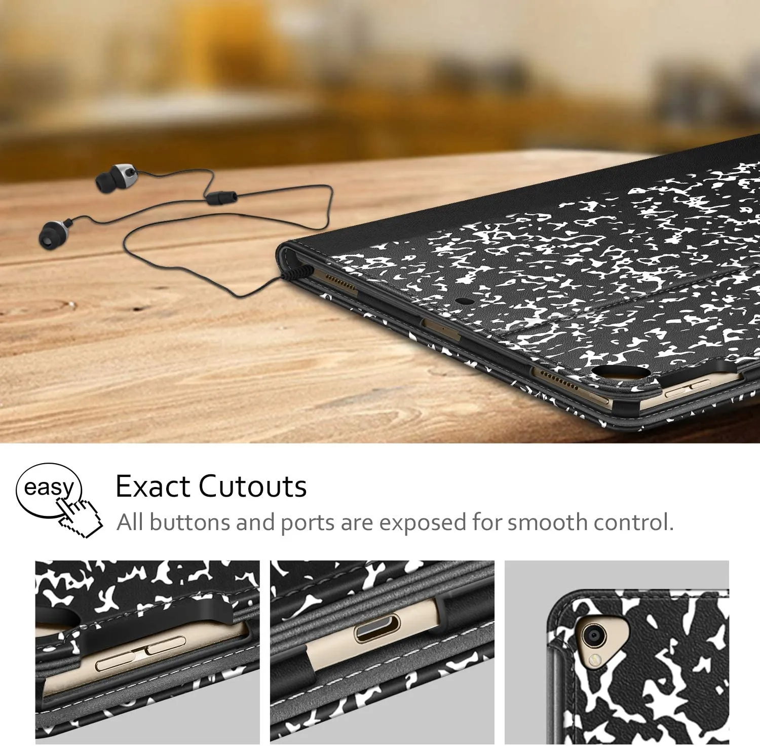 iPad Pro 12.9 Inch (2017/2015) Multi-Angle Viewing Case | Fintie