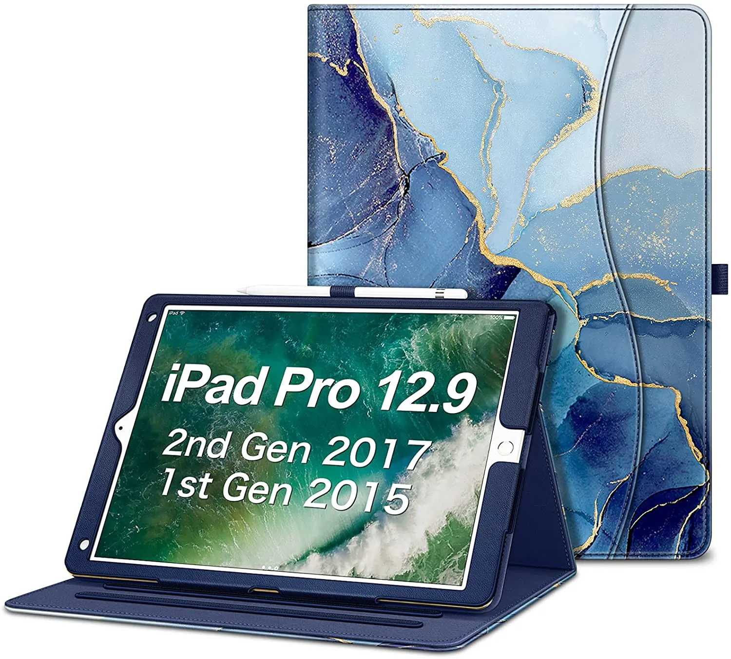 iPad Pro 12.9 Inch (2017/2015) Multi-Angle Viewing Case | Fintie