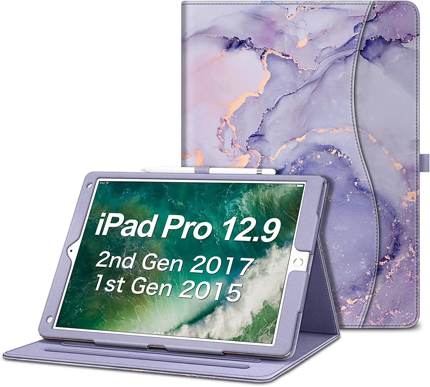 iPad Pro 12.9 Inch (2017/2015) Multi-Angle Viewing Case | Fintie