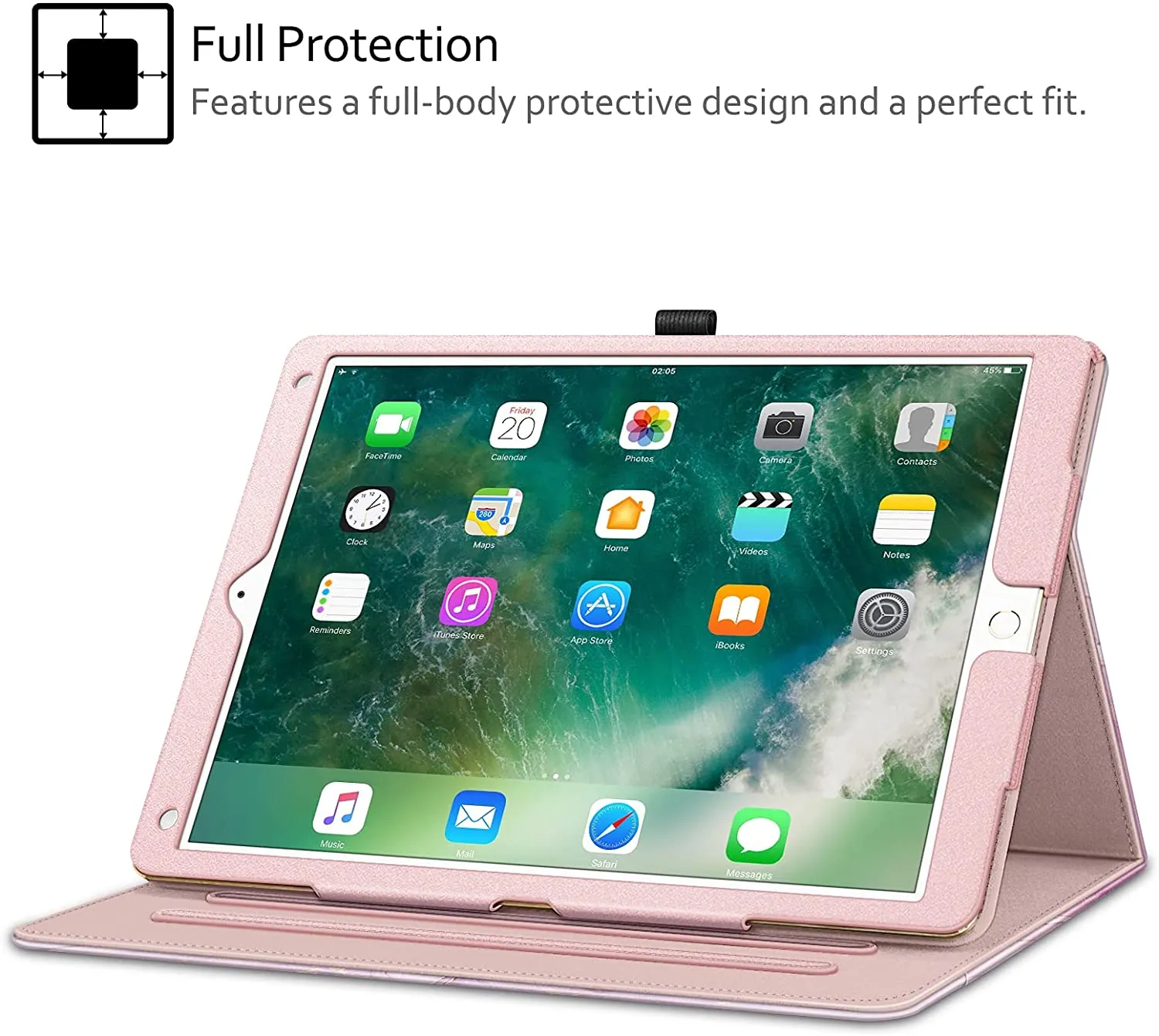 iPad Pro 12.9 Inch (2017/2015) Multi-Angle Viewing Case | Fintie