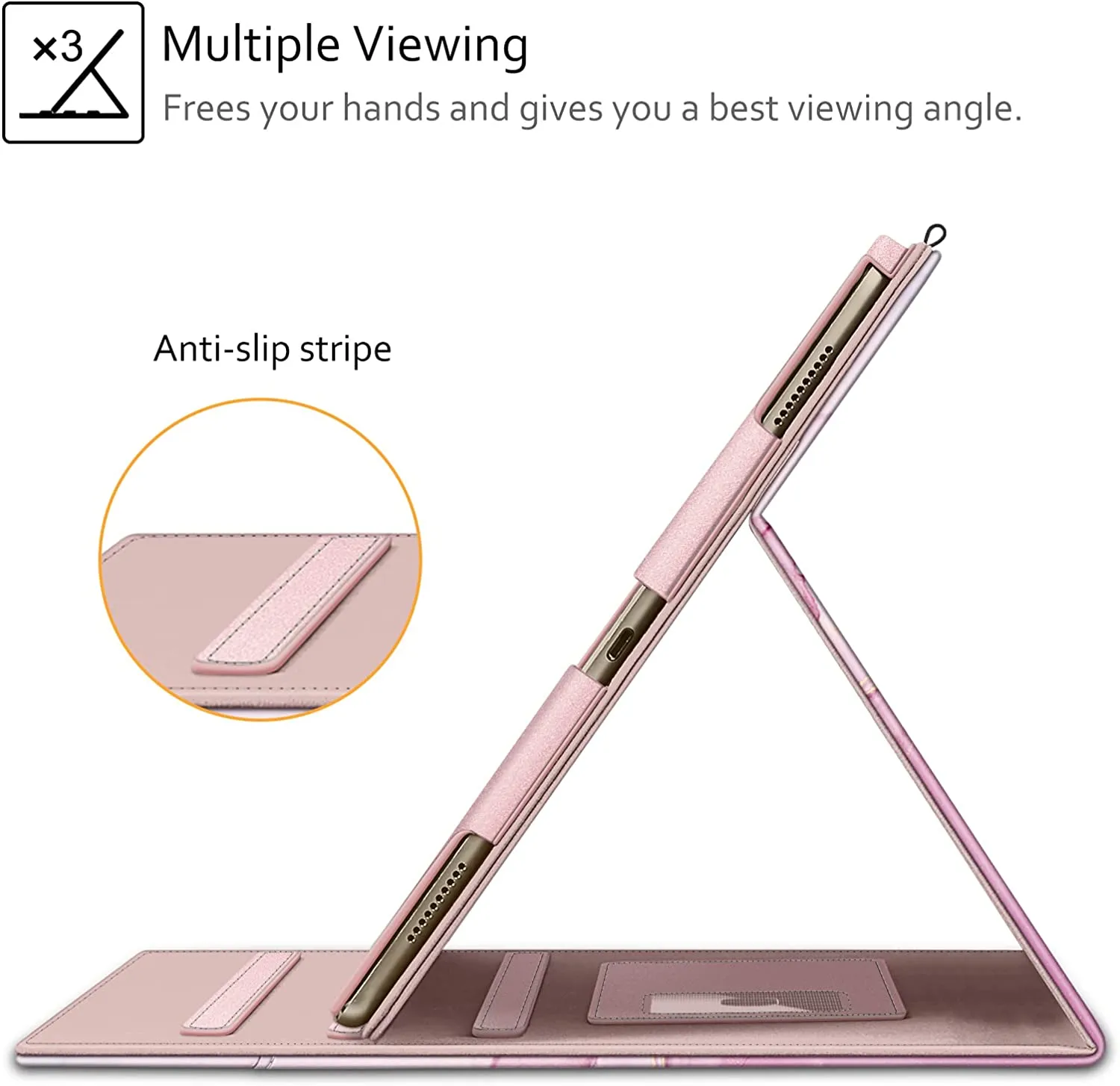iPad Pro 12.9 Inch (2017/2015) Multi-Angle Viewing Case | Fintie