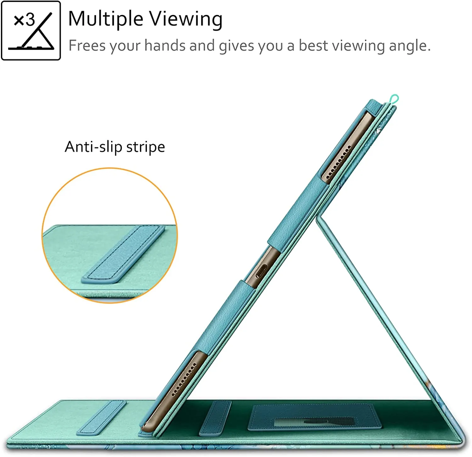iPad Pro 12.9 Inch (2017/2015) Multi-Angle Viewing Case | Fintie
