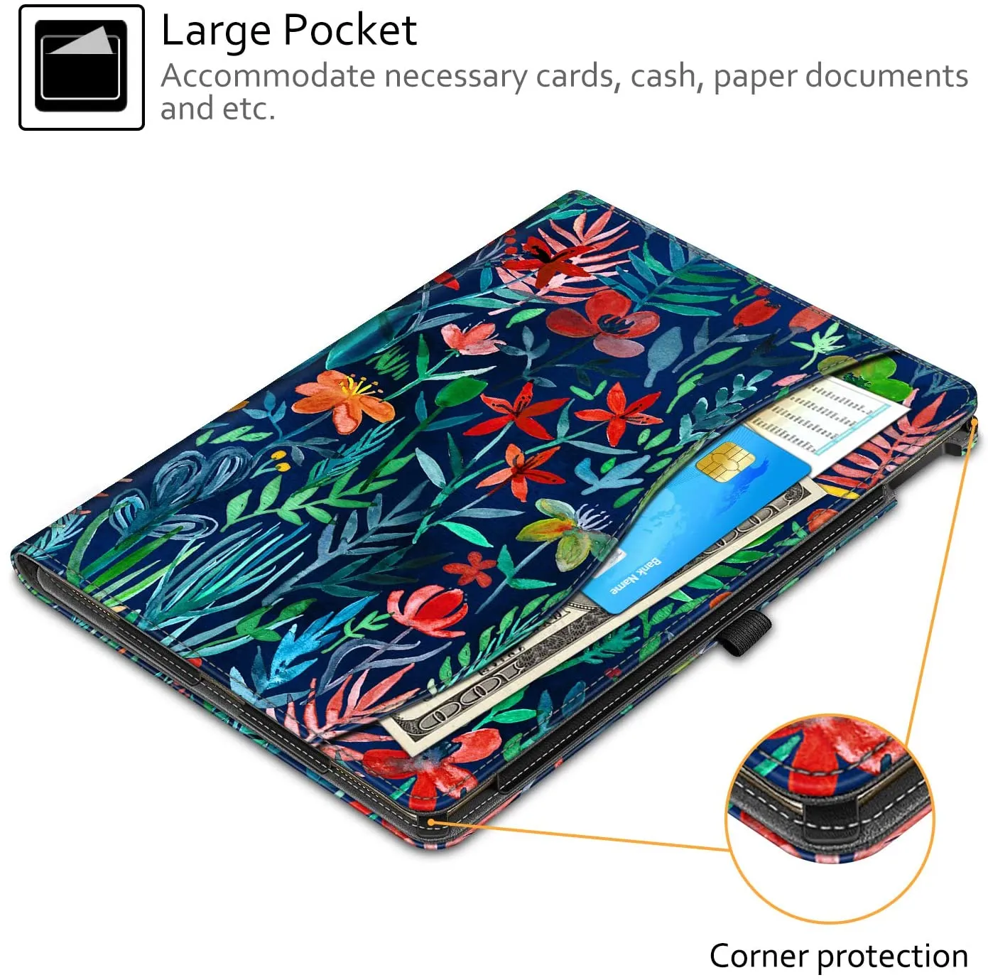 iPad Pro 12.9 Inch (2017/2015) Multi-Angle Viewing Case | Fintie