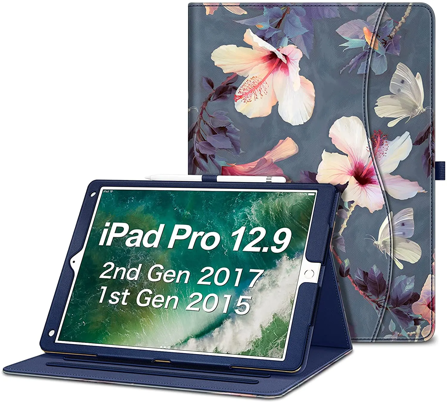 iPad Pro 12.9 Inch (2017/2015) Multi-Angle Viewing Case | Fintie