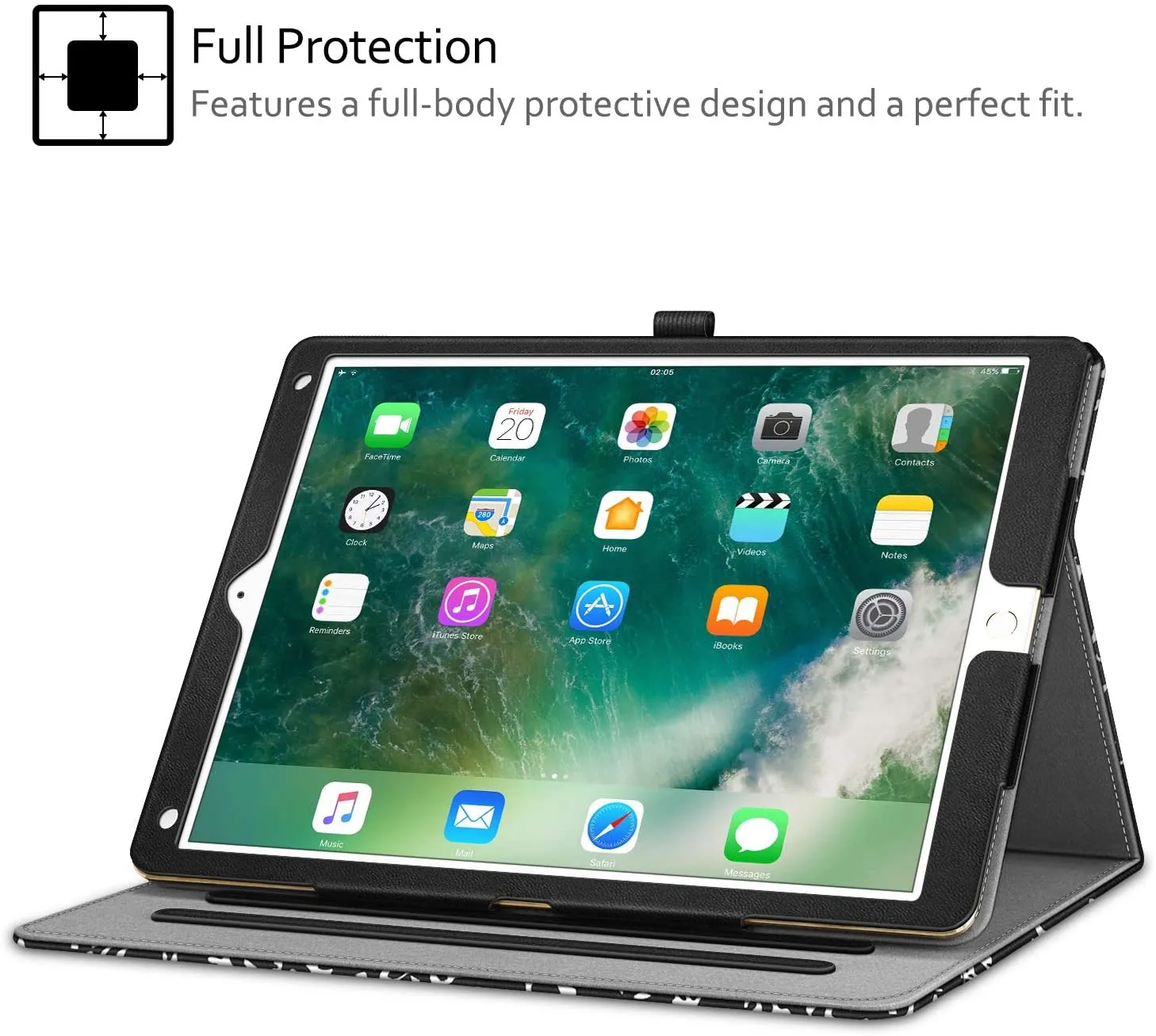 iPad Pro 12.9 Inch (2017/2015) Multi-Angle Viewing Case | Fintie