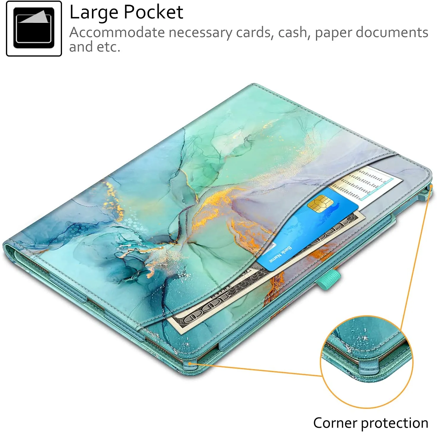 iPad Pro 12.9 Inch (2017/2015) Multi-Angle Viewing Case | Fintie