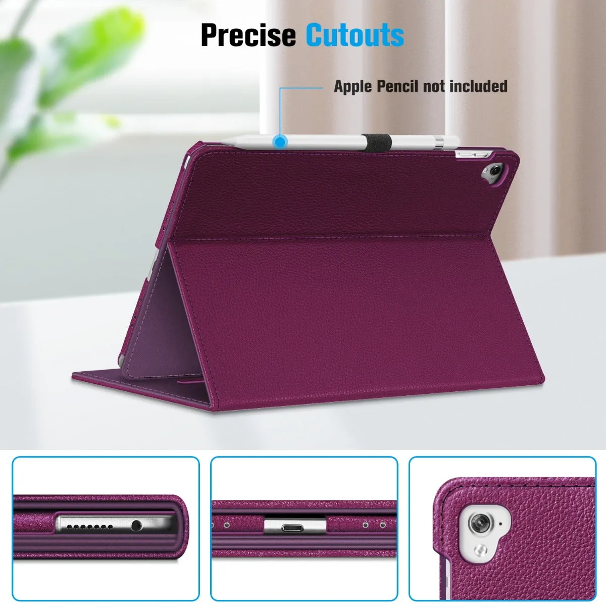 iPad Pro 9.7-Inch 2016 Multi-Angle Viewing Folio Case | Fintie