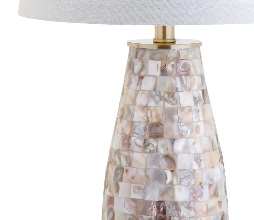 Jaden 28" Seashell LED Table Lamp