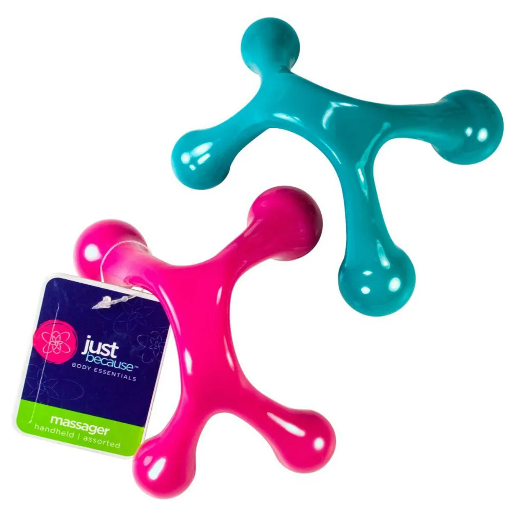Just Because™ 9322 Hand Held Massager, Assorted Colors