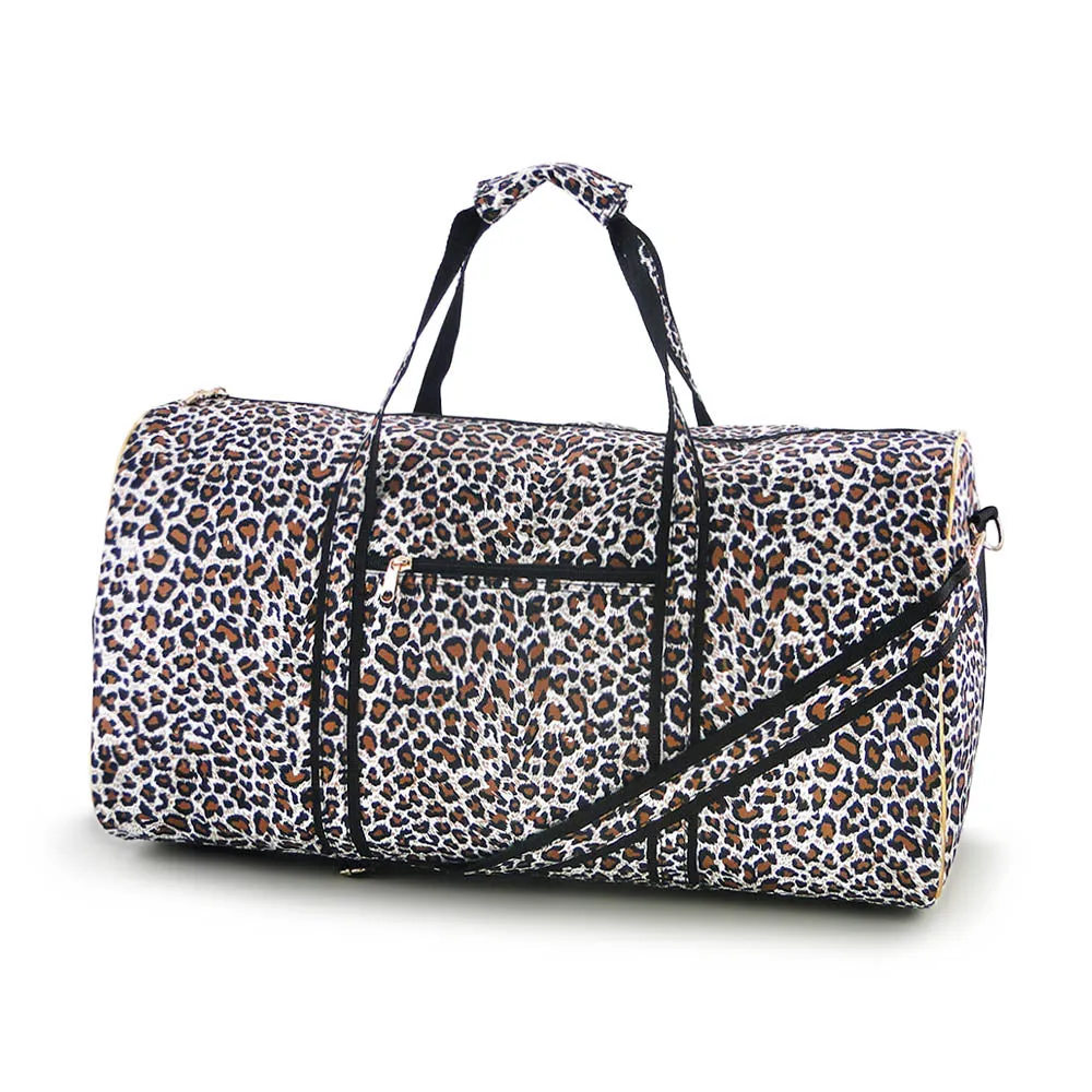K400 | PORTABLE LARGE DUFFEL BAG - ANIMALS & STRIPES