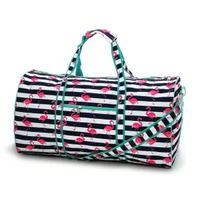 K400 | PORTABLE LARGE DUFFEL BAG - ANIMALS & STRIPES
