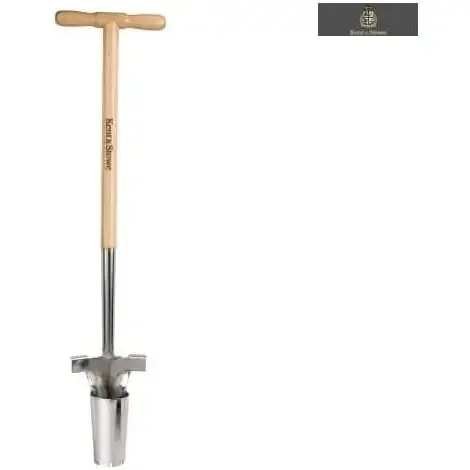 Kent & Stowe Stainless Steel Long Handled Bulb Planter