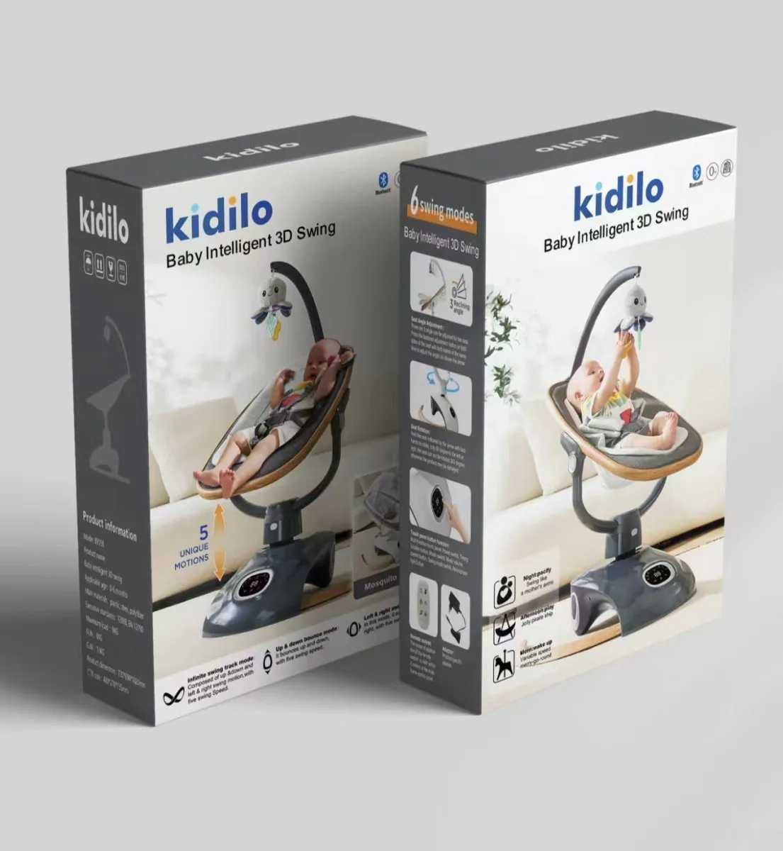 Kidilo Baby Electric Swing