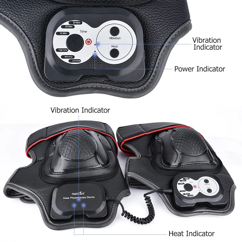 Knee Joint Pain Relief Massager - Magnetic Vibration Heating Massager