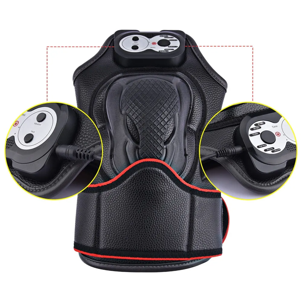 Knee Joint Pain Relief Massager - Magnetic Vibration Heating Massager