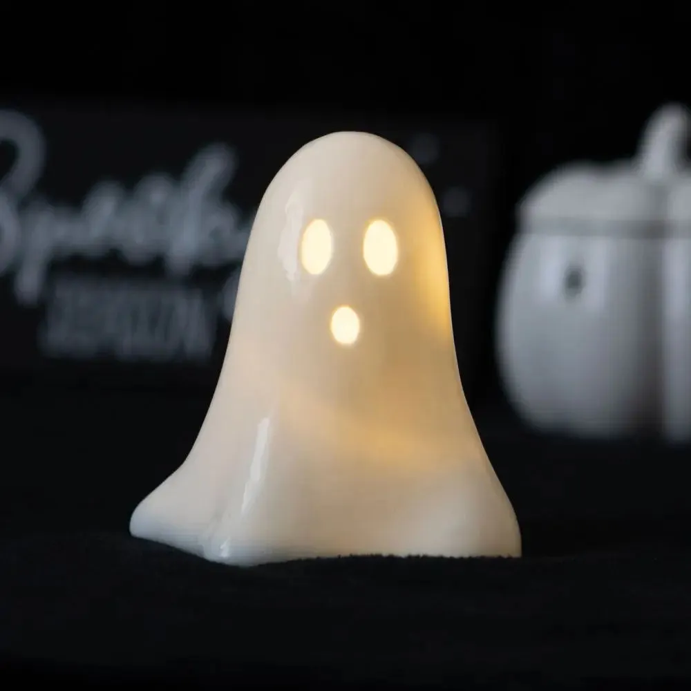 Light Up LED Ceramic Ghost