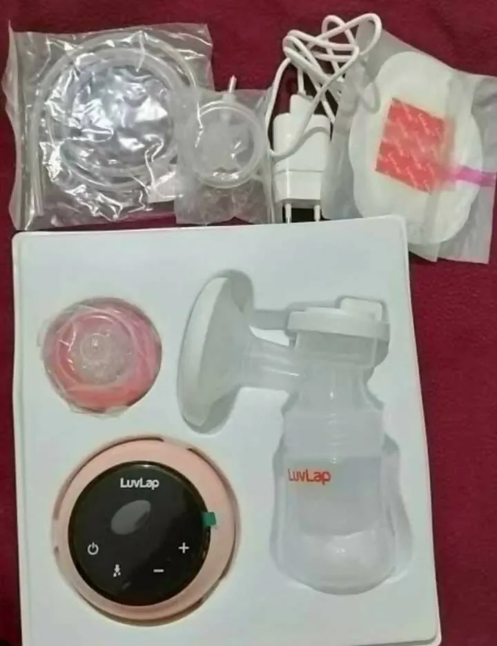 LUVLAP Adore Electric Breast Pump with 2 Breast Pads