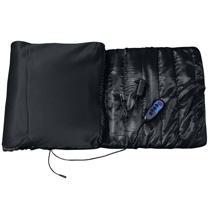 Luxurious Silky-Quilted Massage Mat With Soothing Heat