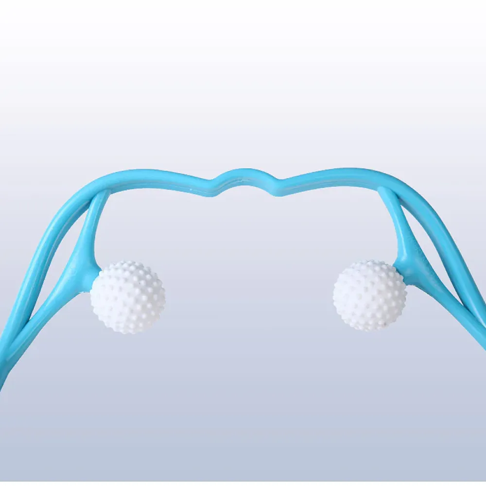 Manual Double Ball Pressure Points Therapy Neck Massager