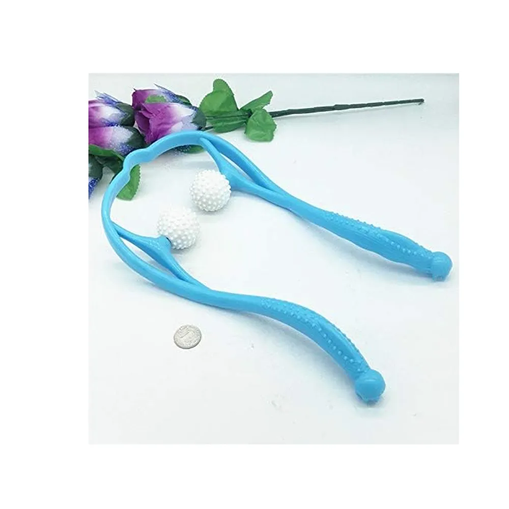 Manual Double Ball Pressure Points Therapy Neck Massager
