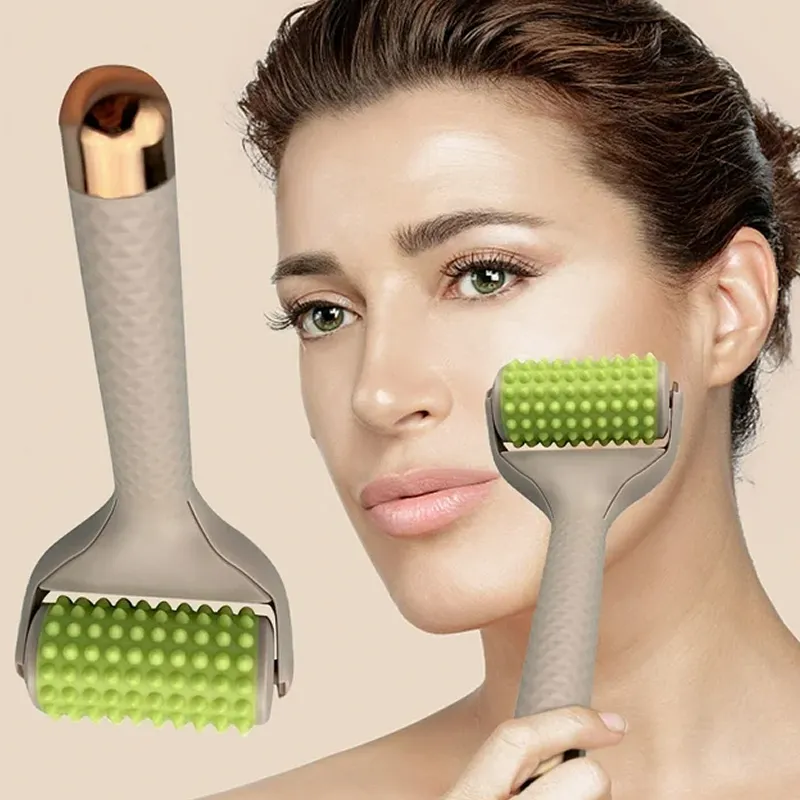 Manual Silicone Muscle Massage Roller F49-8-940