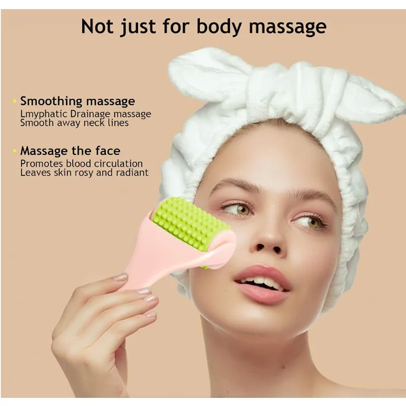 Manual Silicone Muscle Massage Roller F49-8-940