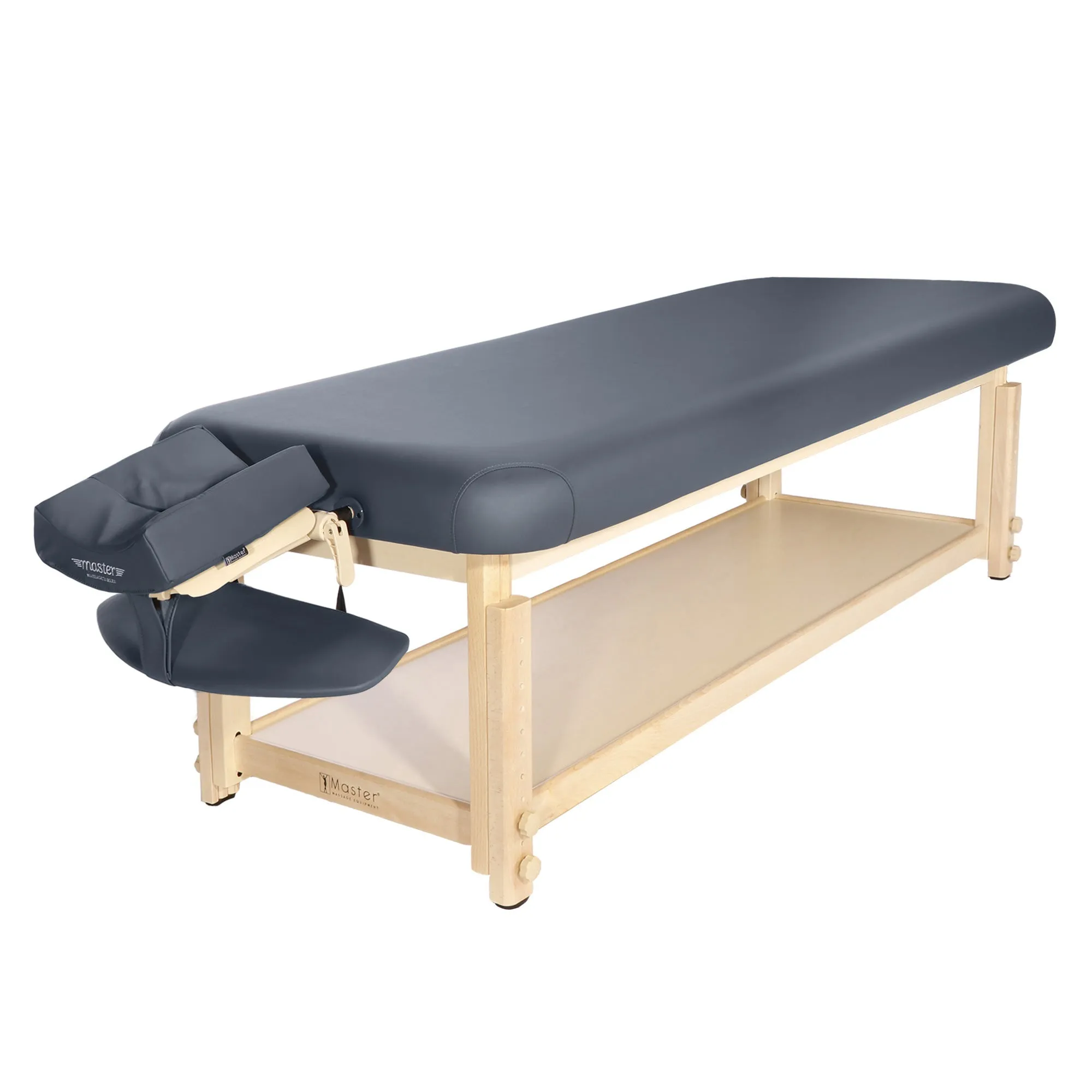 Master Massage 30" LAGUNA™ Stationary Massage Table Package - GREAT for Private Practitioners! (Navy Blue)