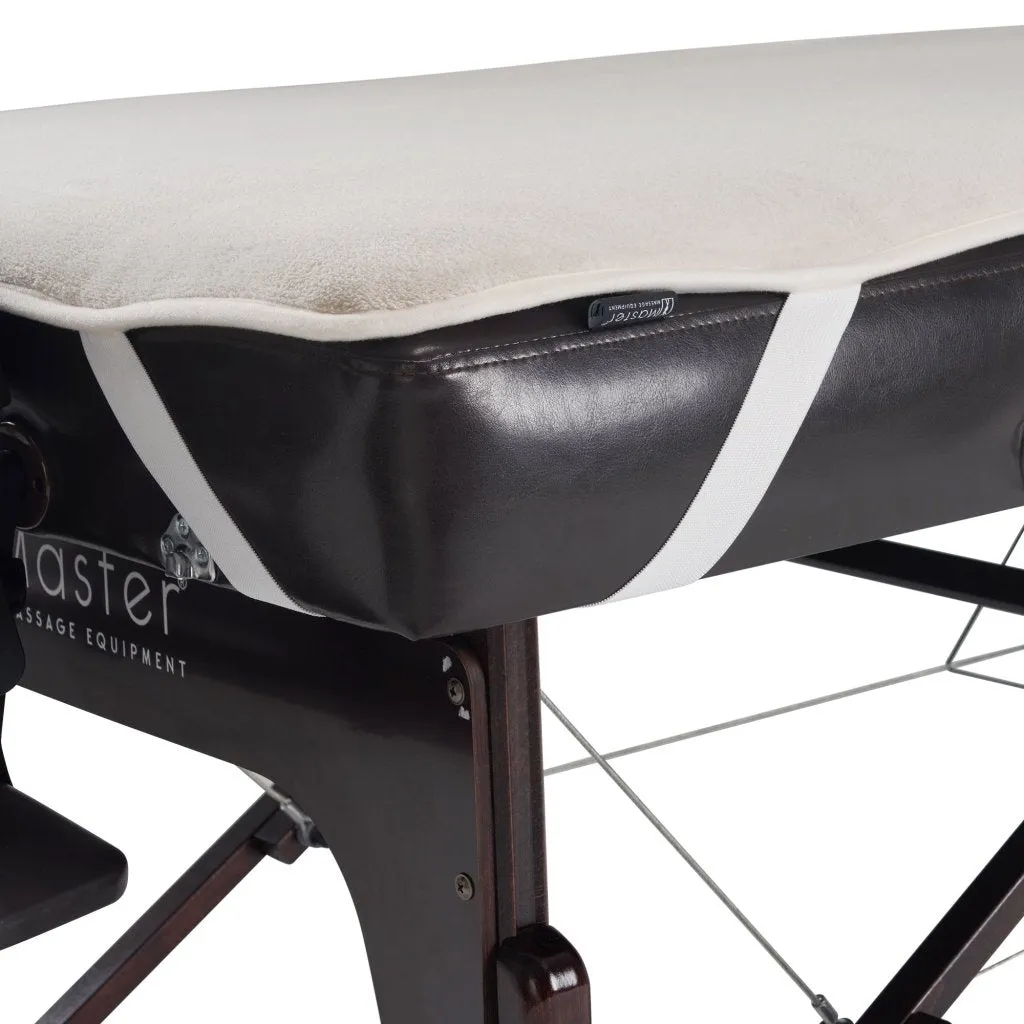 Master Massage ETL Certified Massage Table Warmer, Sherpa Velvet Fleece Heating Pad & Heating Blanket-Warmer Pads- Warming Heat Pad for Spa Massage & Beauty Bed