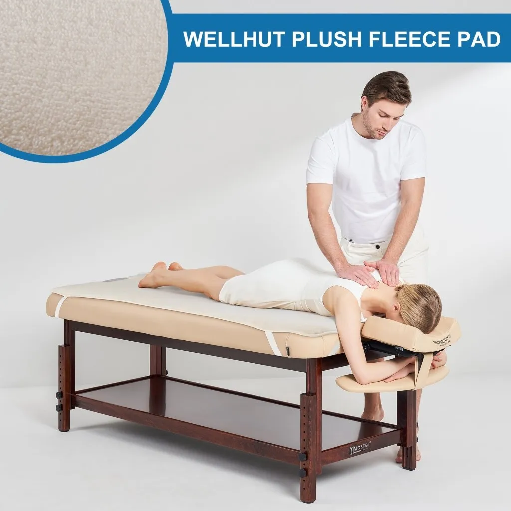 Master Massage ETL Certified Massage Table Warmer, Sherpa Velvet Fleece Heating Pad & Heating Blanket-Warmer Pads- Warming Heat Pad for Spa Massage & Beauty Bed