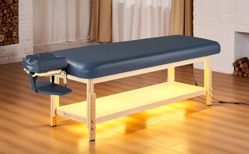 Master Massage LAGUNA Stationary Beauty Bed Package 76 cm (Royal Blue)