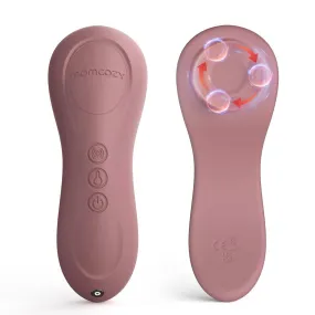 Momcozy Maternity Accessory 3-in-1 Kneading Lactation Massager Maroon