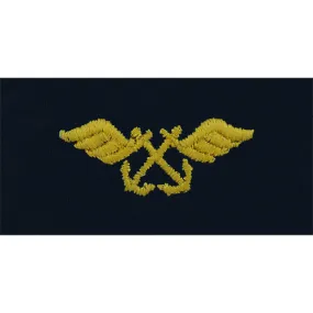 Navy Embroidered Collar Device: Aviation Boatswain - coverall