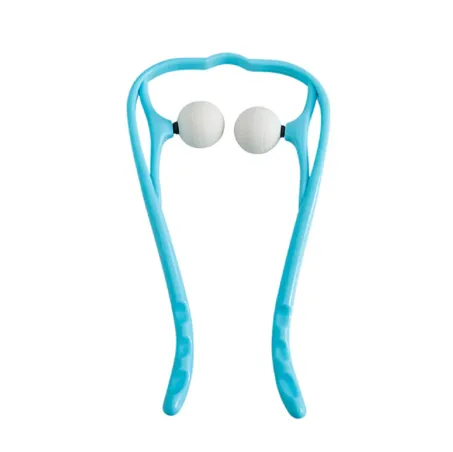 Neck Trigger Point Massager Therapy Relieve Hand Roller Massage Device Shoulder Dual Trigger