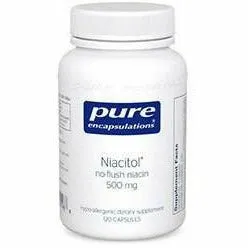Niacitol 500 mg 120 vcaps by Pure Encapsulations