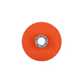 Norton 4-1/2 In. Blaze Fiber Locking Disc Speed-Change 60 Grit F980 CA 25 Count