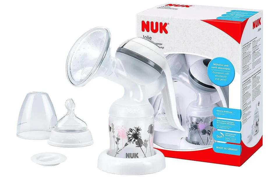 NUK Jolie Manual Breast Pump (Includes Teat)